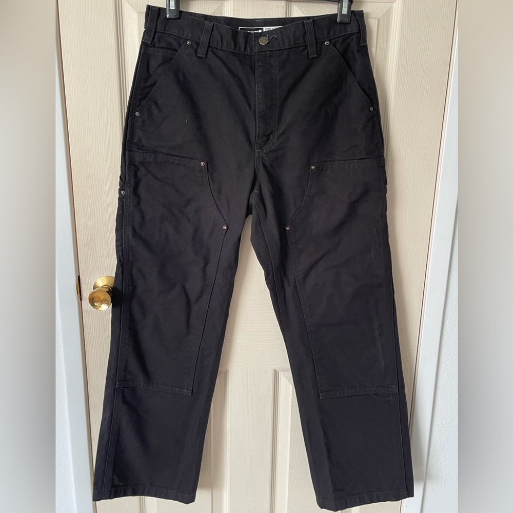 Carhartt B136 BLK Double Knee Loose Fit Men’s 32x30